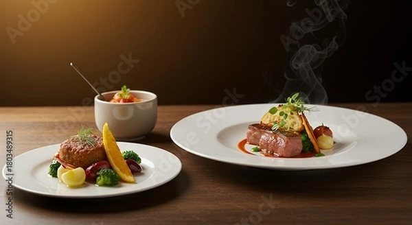 Obraz Gourmet Food Plating