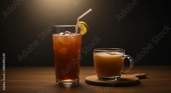 Obraz Iced Tea and Coffee Drink Refreshment