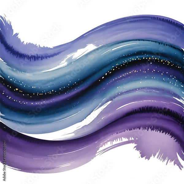 Fototapeta abstract blue wave background