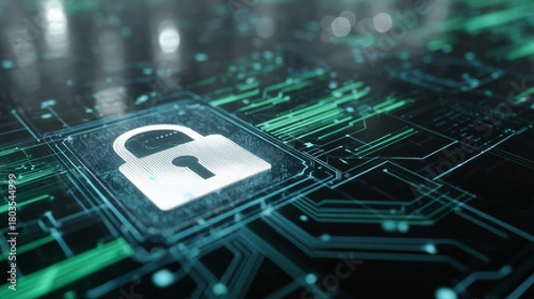 Obraz サイバーセキュリティーのイメージ