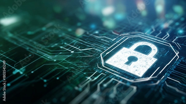Obraz サイバーセキュリティーのイメージ