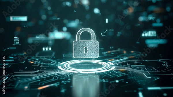 Obraz サイバーセキュリティーのイメージ