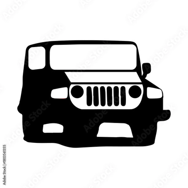 Obraz car icon vector illustration design 14