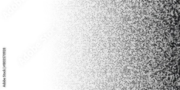 Obraz Creative black and white squared pixels. Abstract glitchy 8 bit video game backdrop. Vector comic bitmap dither screen tone overlay. vector art