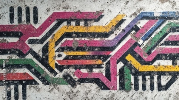 Obraz グラフィックアートの壁