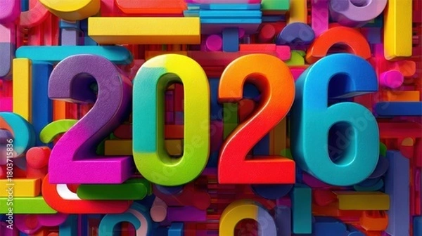 Obraz 2026年のテロップ