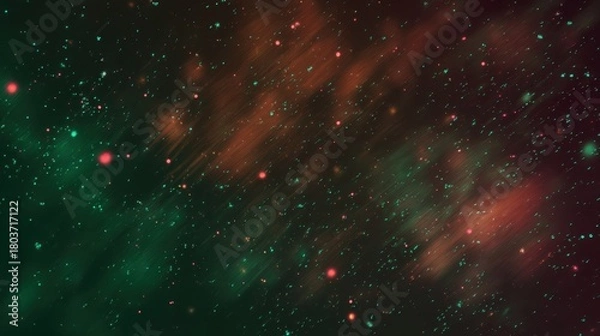 Obraz 宇宙のようなキラキラの背景