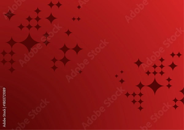 Fototapeta red hearts background