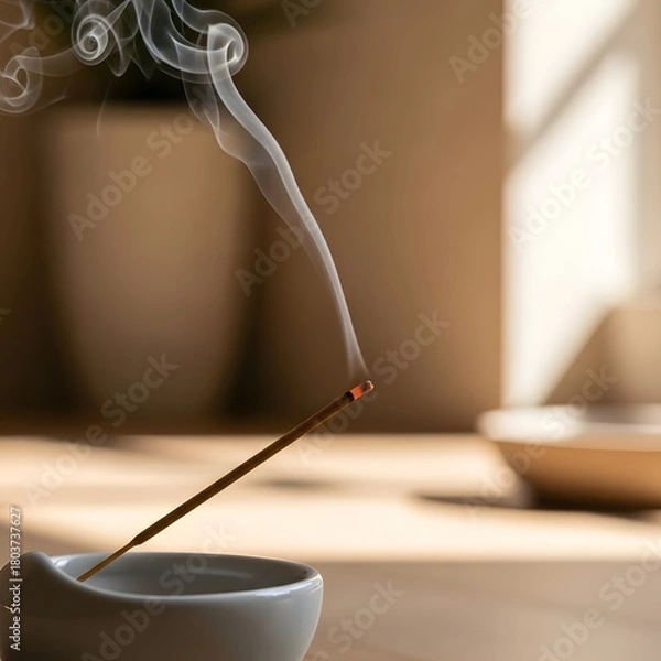 Obraz 인센스 스틱과 홀더