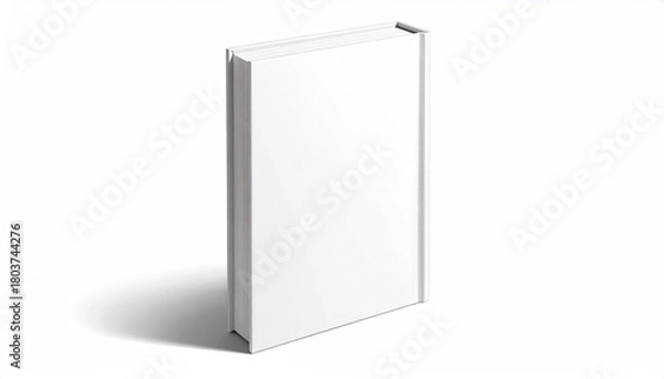 Fototapeta Blank hardcover book mockup