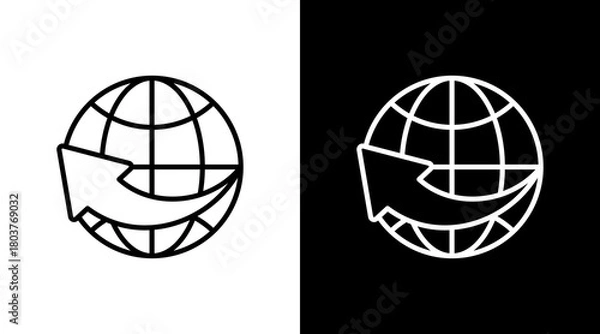 Obraz Universality With Icon Set Design