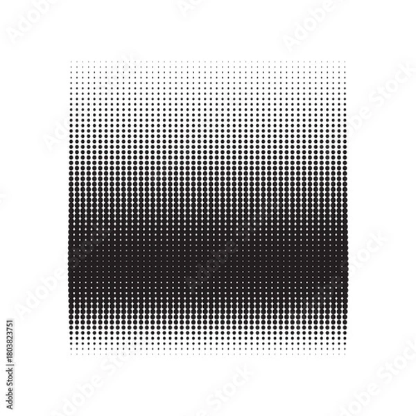 Obraz Halftone Dot Rectangle Gradient