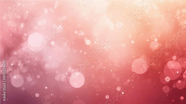 Obraz Soft pink bokeh background with glowing sparkling lights