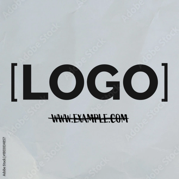 Fototapeta Marker Logo - Square