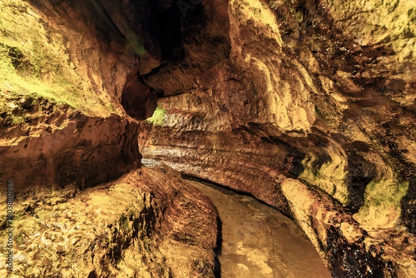 Fototapeta 岩手 滝観洞（ろうかんどう）の坑内