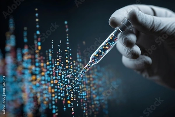 Fototapeta Future Health & Biotech