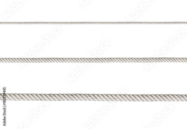 Obraz rope isolated on white