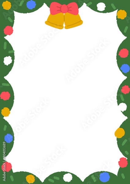 Obraz 크리스마스 배경 Christmas background