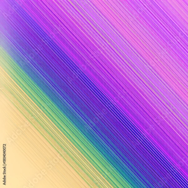 Obraz Color interpolation calculated gradient illustration