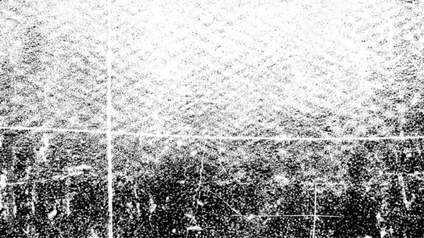 Obraz Abstract black and white grunge texture background with distressed effect isolated on transparent background