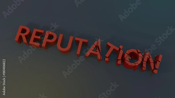 Obraz Bad Reputation