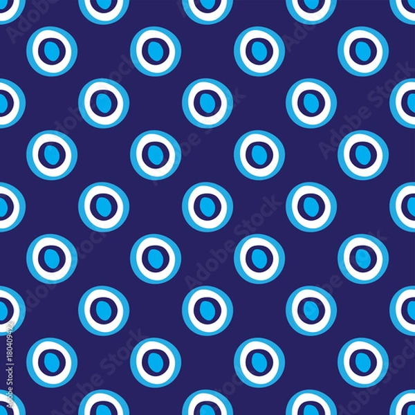 Fototapeta African print circles