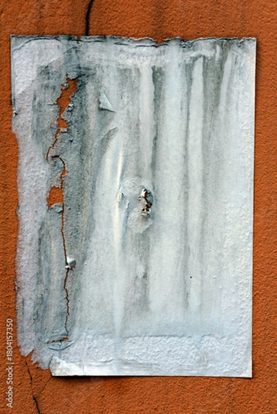Obraz old paper on a wall