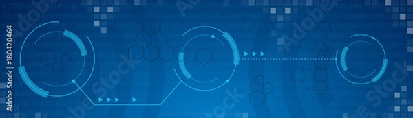 Obraz Tło technologiczne 2017_11 - 001