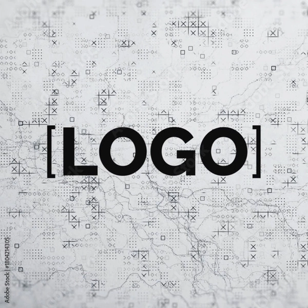 Fototapeta Zoom Logo - Square