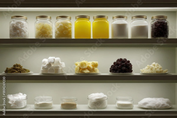 Fototapeta joyful child with toy airplane dreams of soaring high in sky against clean light beige background