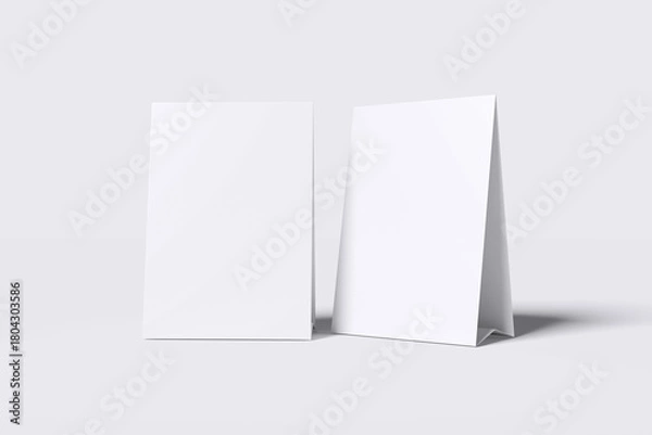 Fototapeta Table Tent Blank