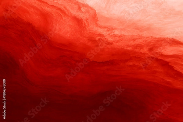 Obraz 赤の抽象的な流体アート背景