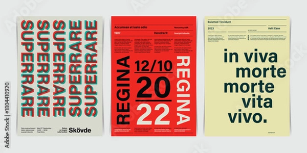 Obraz Abstract Geometric Triangular Design Poster template. Vector illustration.