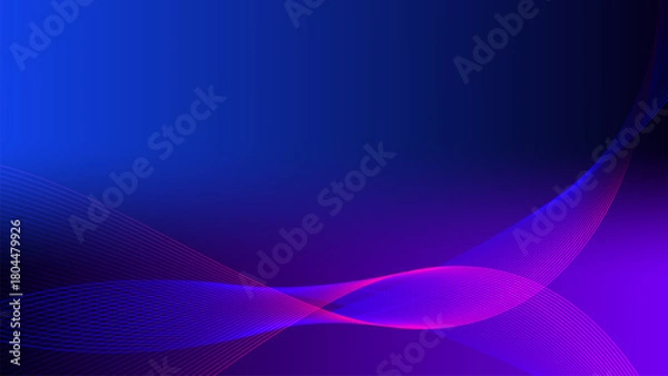Obraz abstract blue wave background
