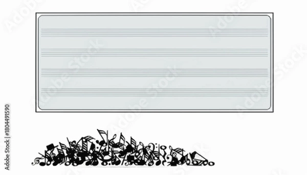 Obraz vector illustration of an abstract background