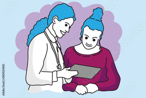 Obraz doctor working