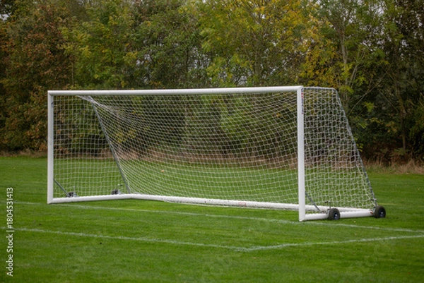 Obraz soccer goal net