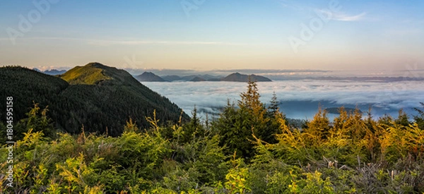 Fototapeta Über den Wolken