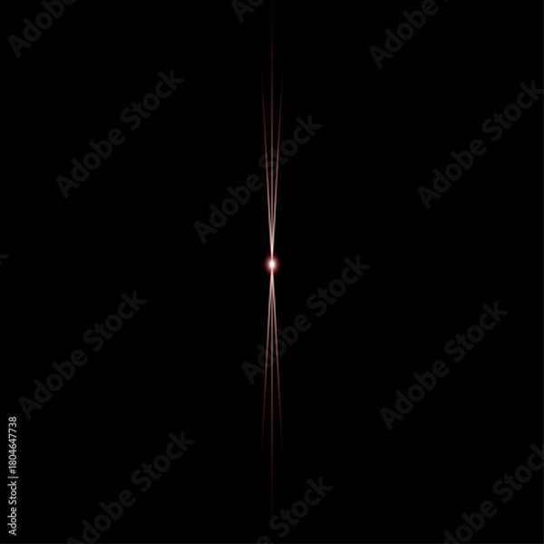 Fototapeta A bold, energetic red starburst radiating from a central point, ideal for celebration, attention-grabbing visuals, and high-impact designs. Available in premium EPS/AI vector format.