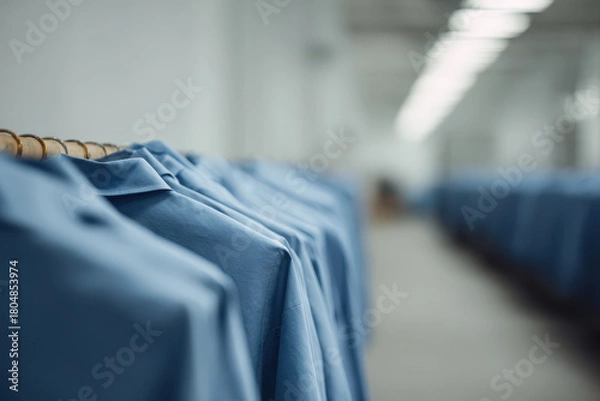 Fototapeta explore fascinating journey of nylon transforming into highquality swimwear through aidriven conveyor system