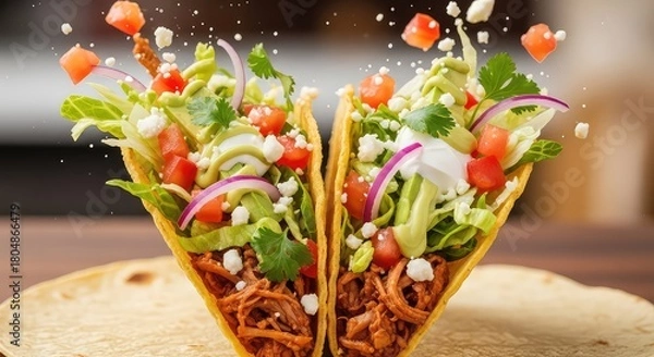 Fototapeta Fresh Food Display