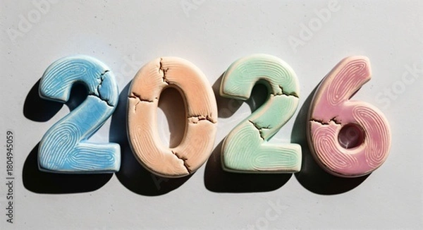 Obraz Handcrafted Ceramic 2026 Typography

