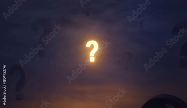 Obraz The Important Question Now