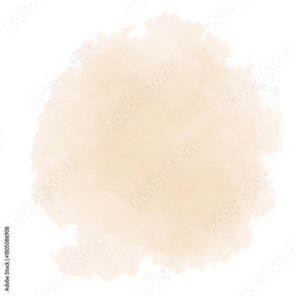 Obraz Abstract watercolor paint shape.	