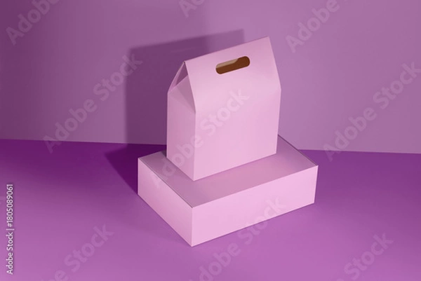 Fototapeta Cosmetics packaging set