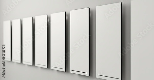 Obraz Modern Wall Art Display: Showcase Your Designs with Elegance and Style for Interior Decor and Creative Projects