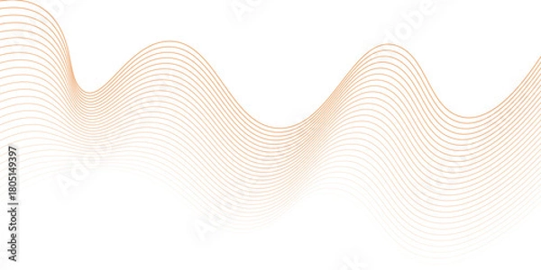Obraz Abstract vector illustration of a dynamic blue helix wave pattern design for a scientific backdrop