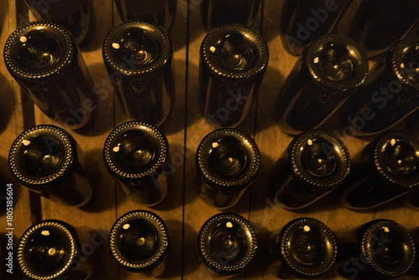 Fototapeta Weinkeller in Freyburg an der Saale, Sachsen Anhalt, Deutschland