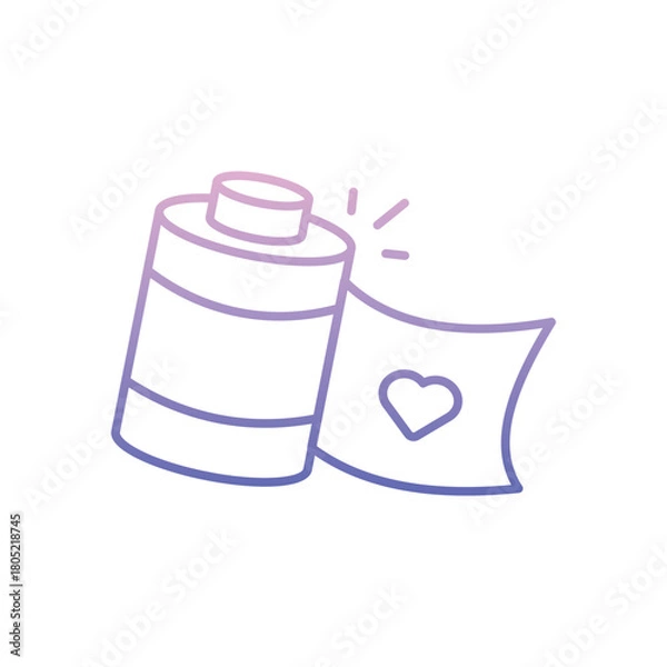 Obraz Camera Roll vector icon