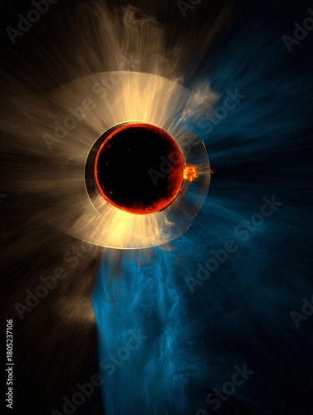 Fototapeta Solar designs backgrounds 